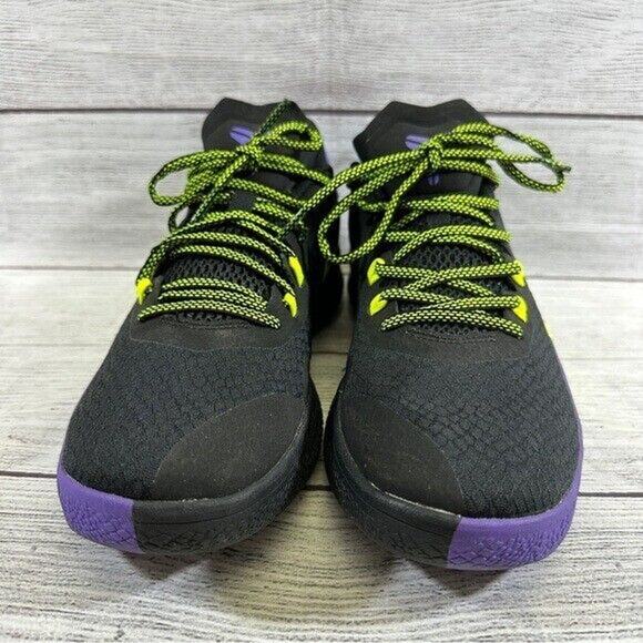 Nike Mamba Fury Kobe Bryant Low Top Sneakers CK2087 003 Black,Lemon Venom Sz.8.5 - Picture 4 of 8